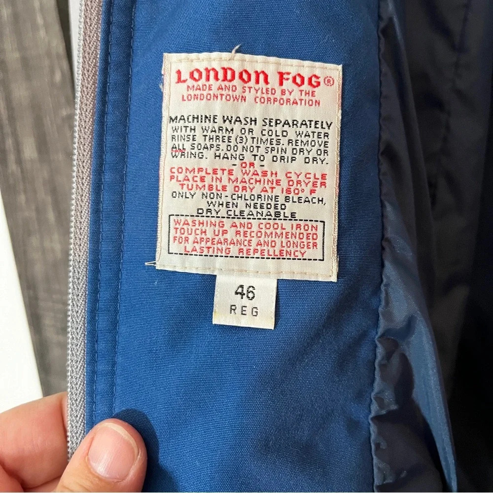 Vintage London Fog Men’s Lightweight Jacket - Picture 9 of 11